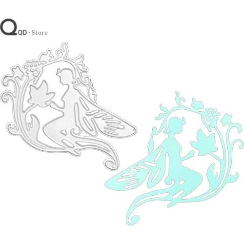 Scrapbook Metal Cutting Dies Childrens Educational Fairy Handmade Tools DIY Card Make Mould Model Craft Decoration New Die