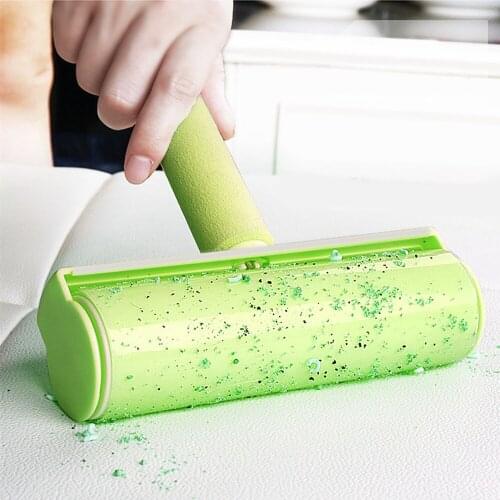 Washable Roller Cleaner Lint Remover Sticky Picker Pet Hair Clothes Fluff Remover Reusable Brush Household Cleaner Wiper Tools