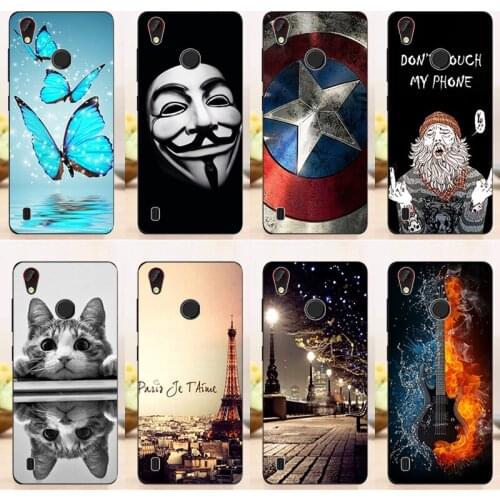 Soft Silicon Back Painting Case for ZTE Blade A7 Vita Fashion Floral Pattern Cover for ZTE A 7 Vita / a7 vita