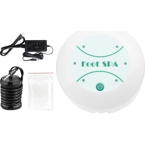 Portable Ionic Detox Foot Basin Bath Spa Cleanse Machine Array Body Care UK Plug