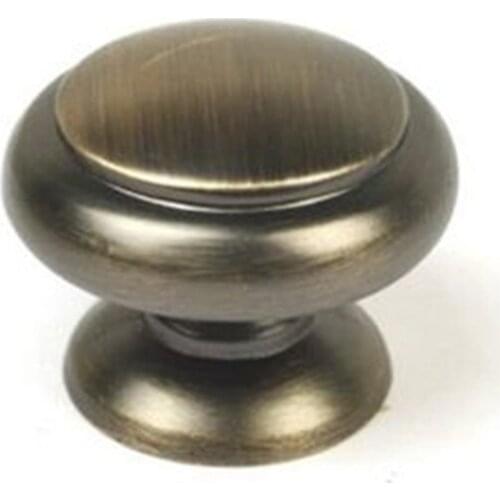 Bronze drawer cabinet knobs pulls brushed antique brass dresser cupboard door pulls America vintage furniture decoration knob