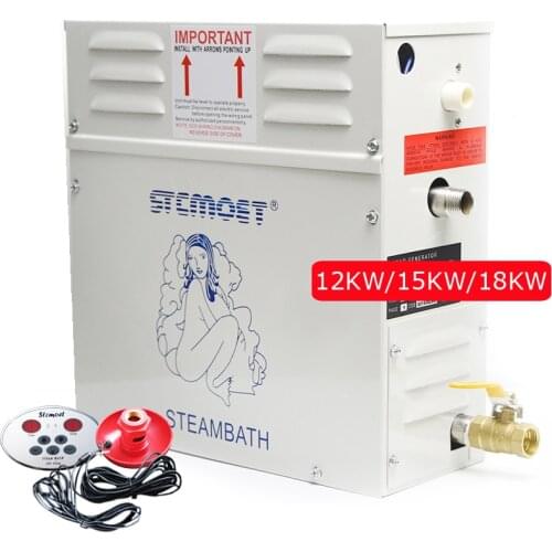 ST-120/ST-150/ST-180 Steam Generator 12KW/15KW/18KW Home Steam Machine Sauna Bath SPA Steam ShowerRoom Steaming Machine