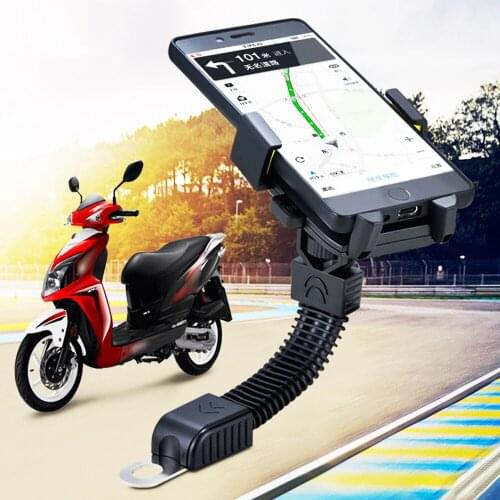 Universal Bike Phone Holder Stand Universal Cell Phone Bicycle Motorcycle Handlebar Mount For iPhone X Xs Max 8 7 Plus Samsung