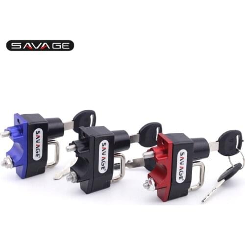 Helmet Lock For HONDA VFR800 VFR1200 XR400R XR600R XR650R XR650L Motorcycle Accessoreis Locks & Latches Key Anti-thief Security