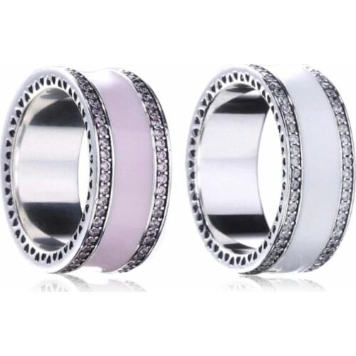 2019 Sale New Summer Heart Ring ring for women Authentic 925 sterling silver Chain engagement 925 jewelry jewelry Fine