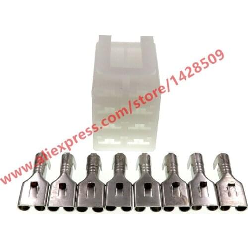 20 Sets 8 Pin Excavator Rocker Switch Wire Connector Car Auto Plug Truck Female Cable Connector