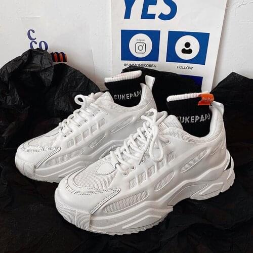 2021 New Stylish Running Shoes for Men Antiskid Damping Cool Outsole Walking Trekking Leisure Summer Running Zapatills Sneakers