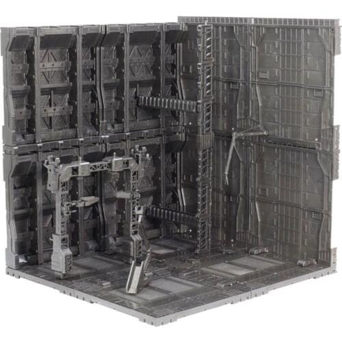 30 x 30 x 33cm Soldier Hand-made Base Special Forces Background Board for Gundam Mecha Model - Type J