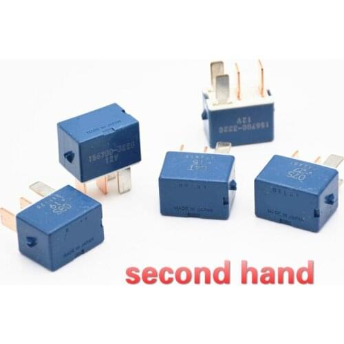 5pcs second hand genuine automotive car relay for toyota 4pin DC 12V 156700-3220 for Suzuki Swift 2018
