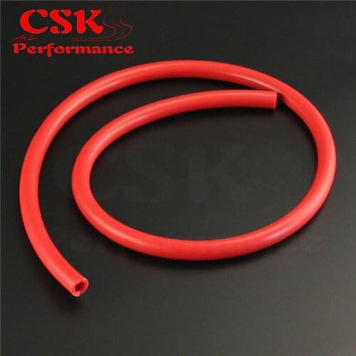 8mm ID Silicone Vacuum Tube Hose 1meter / 3ft for Air / Water- Blue/ Black /Red