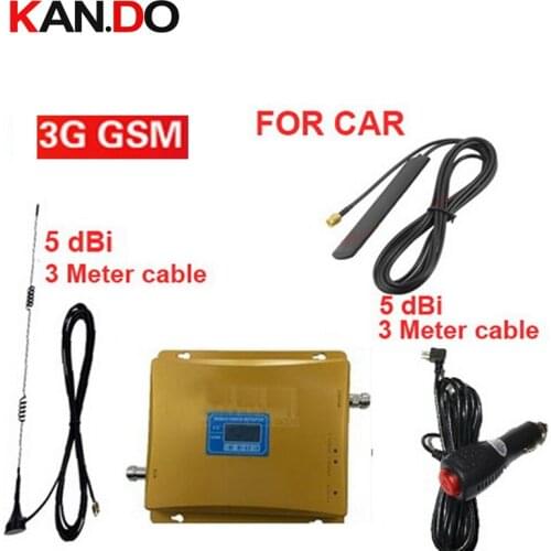 Car use dual band booster GSM900 Mhz 3G WCDMA 2100Mhz booster 3G repeater for car,GSM 3G repeater signal booster LCD display
