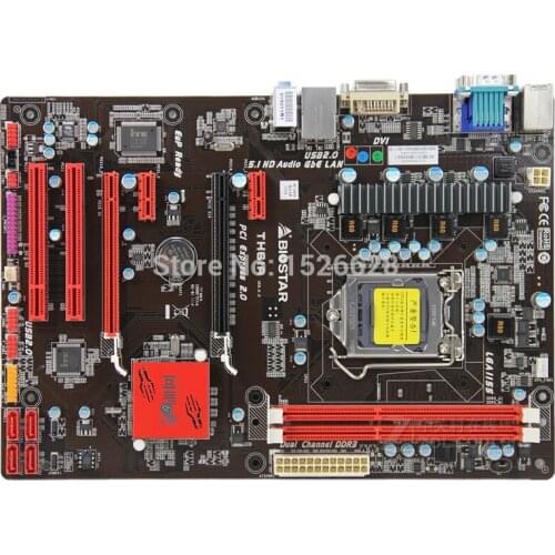 Free shipping 100% original motherboard for Biostar TH61A LGA 1155 DDR3 Motherboard Desktop Boards
