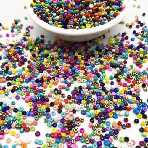 New 15g 2/3/4mm Charm Czech Glass Seed Beads DIY Bracelet Necklace Beads for Jewelry Making DIY Earring Necklace # 41