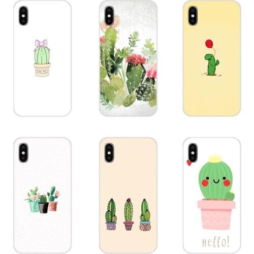 Cute cartoon cactus For Samsung Galaxy A3 A5 A7 A9 A8 Star A6 Plus 2018 2015 2016 2017 Accessories Phone Shell Covers