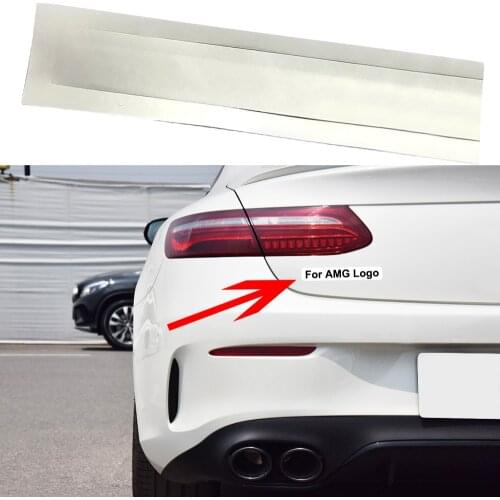 For AMG Logo Rear Trunk Letters Badge Sticker For Mercedes Benz A B C E S Class CL SL ML GL GT X204 W204 W220 W210 X156 X164 W24