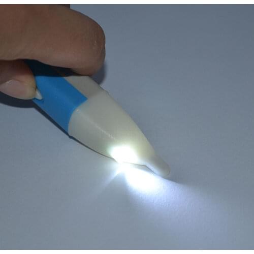 Kebidumei 2017 HOT Electric Marking Pen Sensitive AC Sensor Durable Voltage Detector Tester AC 90 1000V Testing LED Buzzer