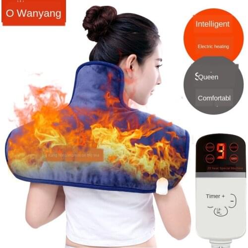 Hot Compress Salt Pack Coarse Salt Household Shoulder and Neck Moxibustion Shawl Cervical Spine Hot Compress Neck Massager Physi