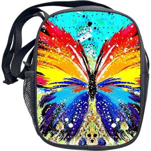 Butterfly Mini Messenger Bag Smash Bros Girls Boys Cross body Bags Children School Bags Kids Bookbag Small Shoulder Bag