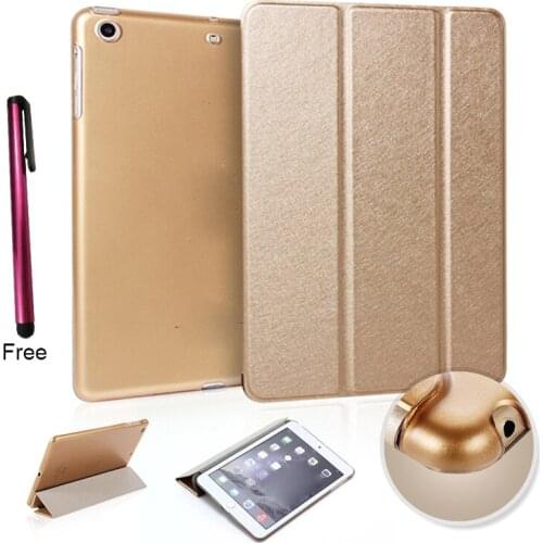 Fashion Super Slim Smart Cover Case for Apple Ipad2 3 4 Protective Tablet Sleeve Ultra Flip Leather Stand Cases + Free Touch Pen