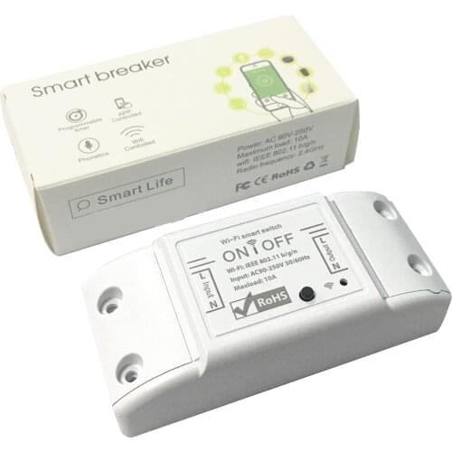 Tuya Smart Switch Module APP Control WiFi Switch Wireless Voice Control Timer Schedule Breaker Works with Smart Life