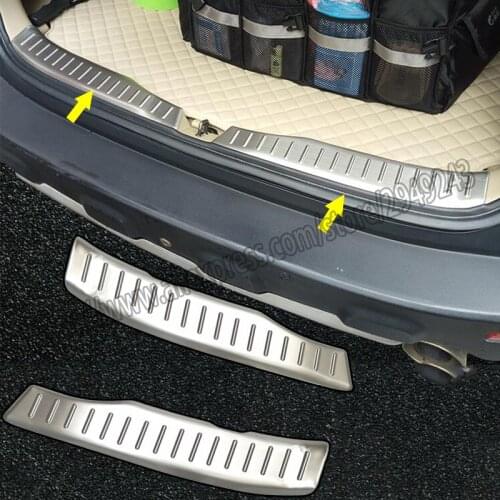 For Honda CRV CR-V 2007 08- 2009 2010 2011 Steel Rear Bumper Protector Plate Molding Cover Trim