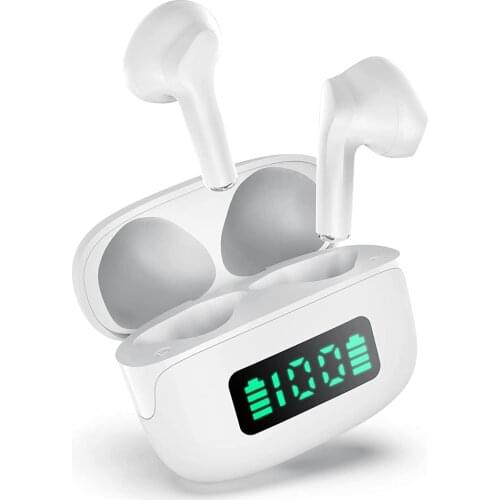 New bluetooth headset true wireless tws headset explosion type LED digital display 5.0 private mode sports semi-in-ear