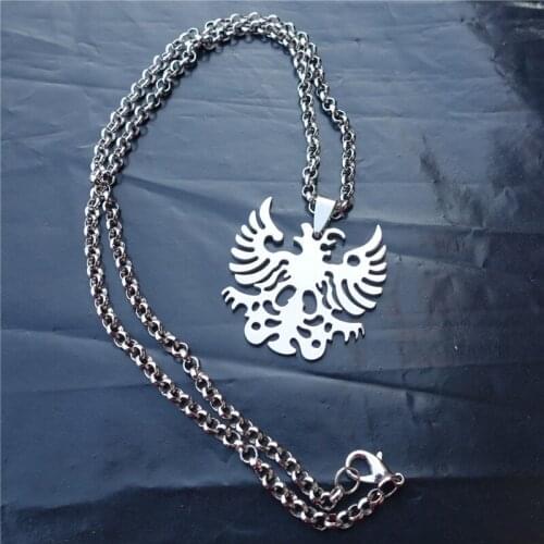 Stainless Steel Phoenix Pendant Necklace Unisex Fashion Jewelry Gift