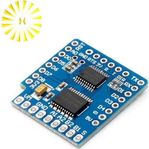 Motor Shield For WeMos D1 mini I2C Dual Motor Driver TB6612FNG (1A) V1.0.0 Connector