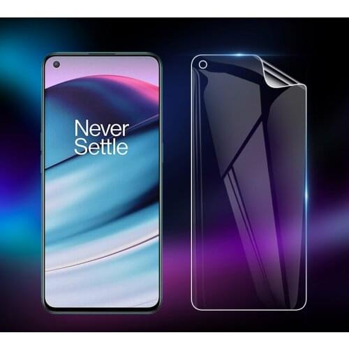 Front Full Coverage Clear Soft TPU Film Screen Protector For OnePlus Nord CE / Nord Core Edition , Curved Parts ( Not Glass )