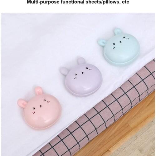 Cute Rabbit Pattern Bed Sheet Clips Cover Grippers Holder Mattress Duvet Blanket Fastener Straps Fixing Bed Sheet Kids