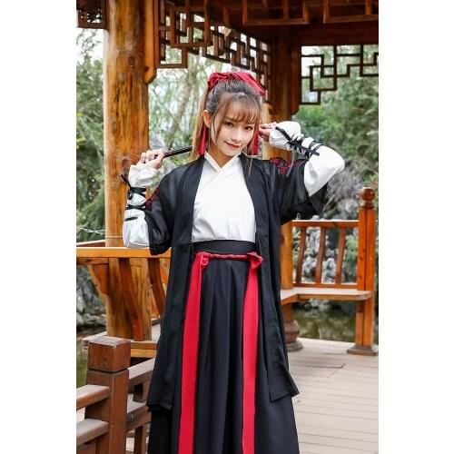Women Traditional Hanfu Costume Chinese National Stage Cosplay Clothing Lady Tang Dynasty Outfit Han Dynasty Princess Suit 90