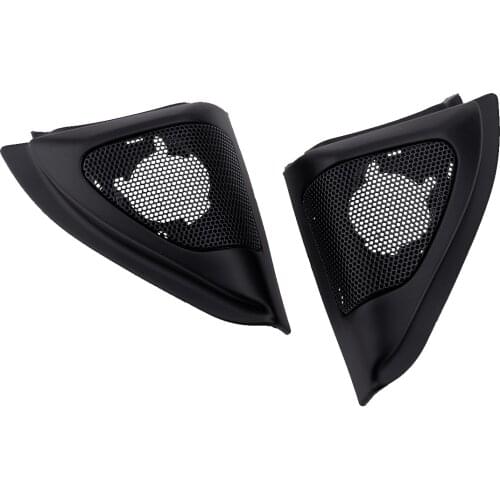 1 Pair Left & Right Car Door Tweeters Speakers Panel Cover Trim Fit for Toyota Corolla 2003 2004 2005 2006