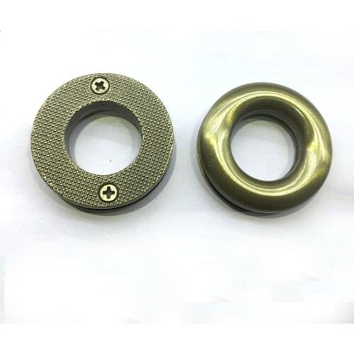 18mm alloyed Screw in Grommet antique bronze 20pcs