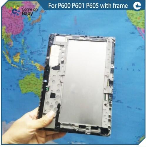 AAA Quality test ok For Samsung Galaxy Note 10.1 2014 P600 P601 P605 LCD Screen Touch Assembly With frame