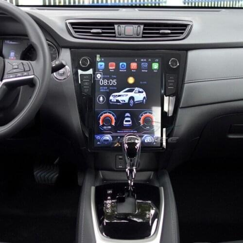 Android Car Multimedia Radio Player For Nissan X-TRAIL 2013-2017 Tesla Style Vertical Screen Navigation head unit no dvd 2 din
