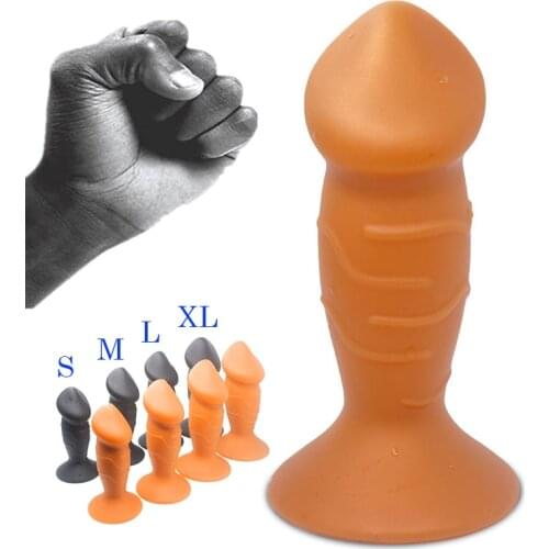 Fist Large Anal Plug Dildo Butt Plug Prostate Massage Anus Expander Vagina Stimulator BDSM Buttplug Adult Sex Toys For Men Women