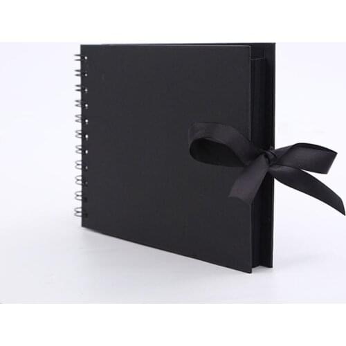 12 inch large Photo Albums 80 Black Pages Memory Books A4 Craft Paper DIY Scrapbooking Picture Wedding Birthday Childrens Gift