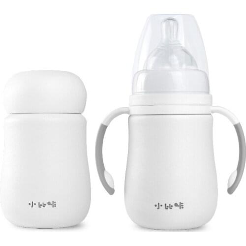 Baby Breastmilk Bottle Feeding Soft Silicone Weaning Milk Container Children Nipple Bottle Mamadeira Newborn Feeding AB50NP
