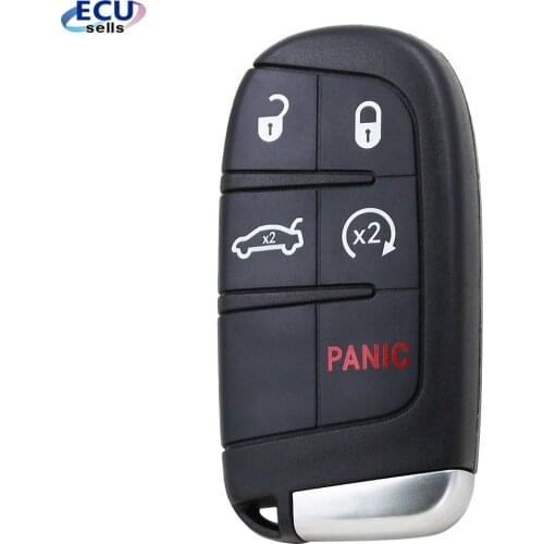 New Keyless Smart Remote Key Case for Chrysler Dodge Journey 2011-2015 5 Buttons +Small