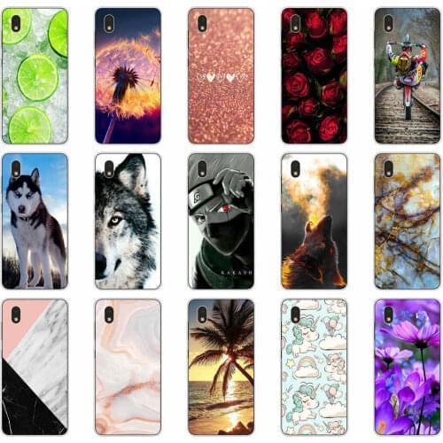 Phone Case For Alcatel 1B 2020 5002D 5.5 inch Case TPU cute cat Silicone Cover For Alcatel 1A 2020 Case Soft Bumper Capa