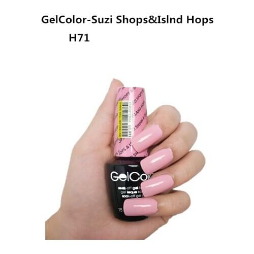 H71 Suzi Geschafte Lsland Hopfen 15ml UV LED Gel Polish Vernis Permanent Lasting Shine opies Nail Art （need lamp dry)