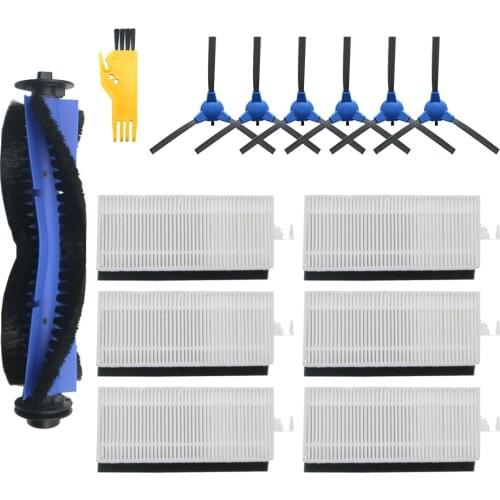 Hepa Filter Kit Side Brush Set for Eufy Robovac 30 Room Cleaning irobot Parts Side Brush Replacement with Brush Clean