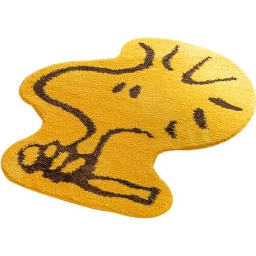 Cartoon Flocking Door Mats Living Room Doormat for Entrance Non-Slip Toilet Water Absorption Bathroom Mat Floor Mat In The Room