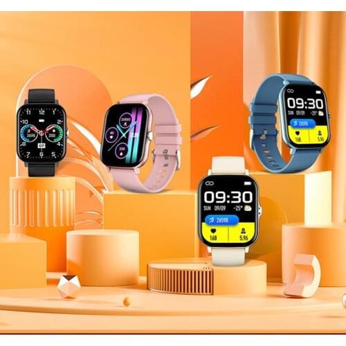 K48 Smart Watch Bluetooth Fitness-tracker Blood Heart Rate Tracker Ip67 Waterproof Smart Watch silicone watch band colorful