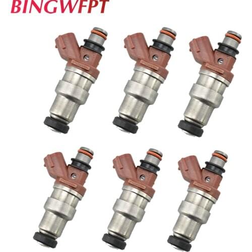 6 X Fuel Injector For 1996 - 2001 Lexus 1995-2005 Camry Europe Japan 2.5L 3.0L 23250-11070 2325011070 23209-11070 2320911070