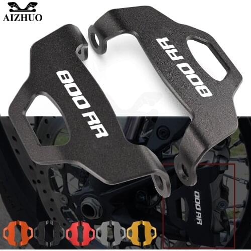 Motorcycle Front Brake Caliper Guard Cover Protection Aluminum FOR MV Agusta Brutale 800 RR 800RR BRUTALE 2018-2020 2021 LOGO