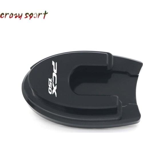 2020 Stand Extension Support Plate For HONDA PCX 150 PCX 125 PCX125 PCX150 2018 2019 Side enlarger pad CNC Logo