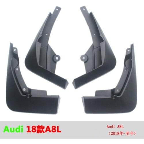 Car Splash Guards Mud Flaps Fender Mudguard Protector For Audi A8L 2017-2020