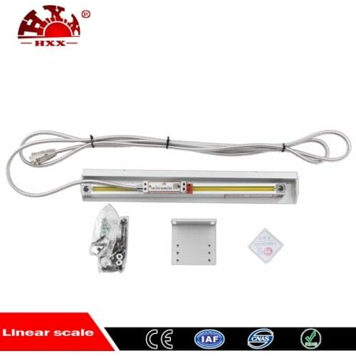 HXX GCS898 DRO SlimLinear Scale 5um TTL Lathe Milling Machine SINO 0-1000mm Grating Glass Ruler Optical Encoder