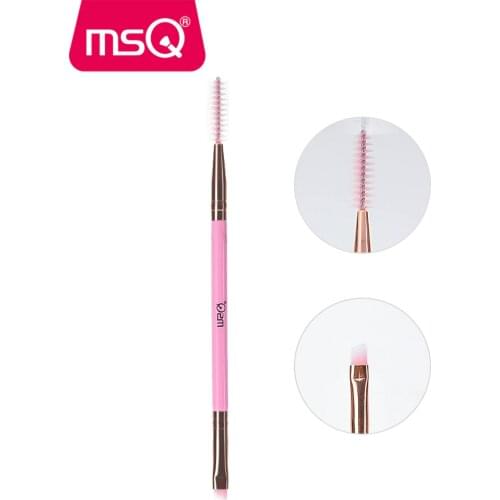 MSQ Eyebrow Brush Makeup Brush Eyebrow Comb Double End eye Brow Make Up Brushes Beauty Makeup Tool Cosmetics For Make Up